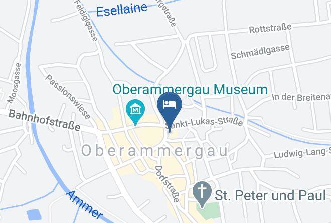 Garmisch Partenkirchen - Hotel Wittelsbach Oberammergau Maps