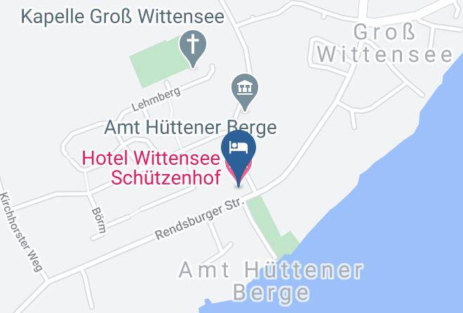 Hotel Wittensee Schutzenhof Map