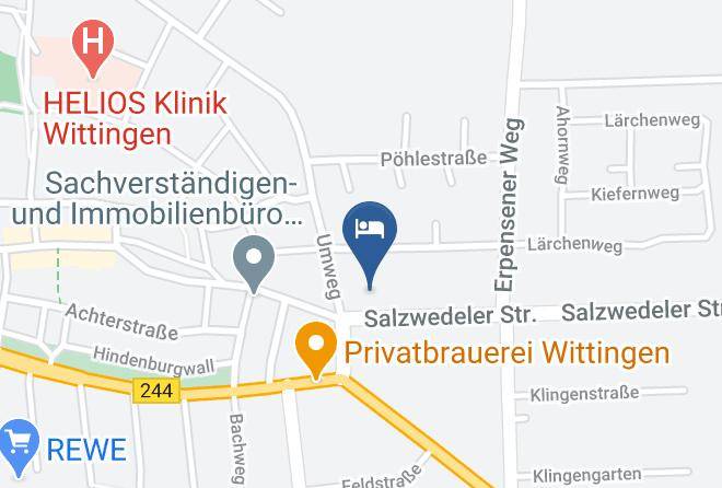 Gifhorn - Hotel Wittinger Tor Maps