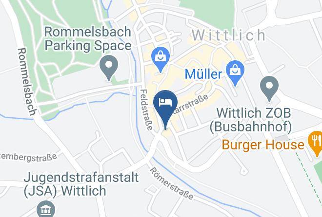 Bernkastel Wittlich - Hotel Wittlicher Hof Maps