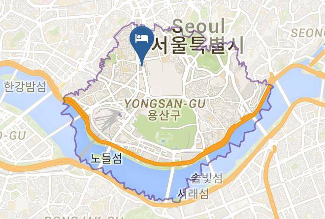 Yongsangu - Hotel Wo Sookdae Maps
