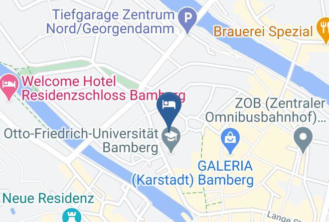 Bamberg - Hotel Wohnbar Maps