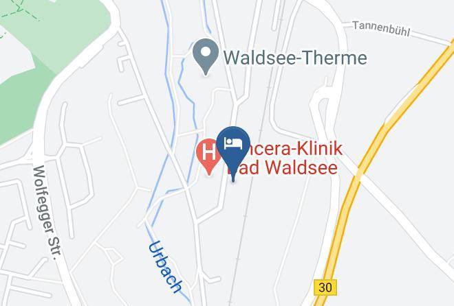 Ravensburg - Hotelpension Beck Maps