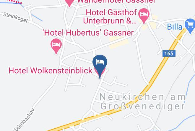 Zell Am See - Hotel Wolkensteinblick Maps