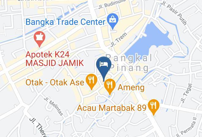 Kota Pangkal Pinang - Hotel Wongso Maps