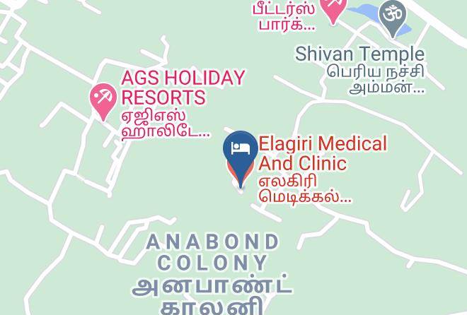 Tiruppatur - Hotel Wood Creek Maps
