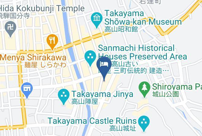 Takayama City - Hotel Wood Takayama Maps