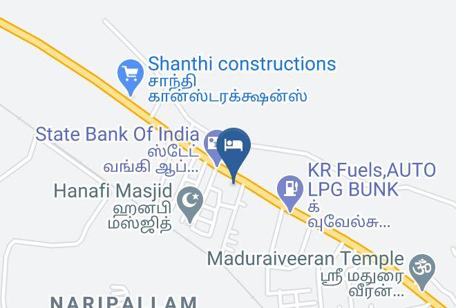 Mettupalayam - Hotel Woodland Residency Maps