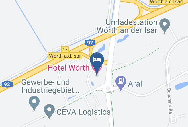 Hotel Worth Map