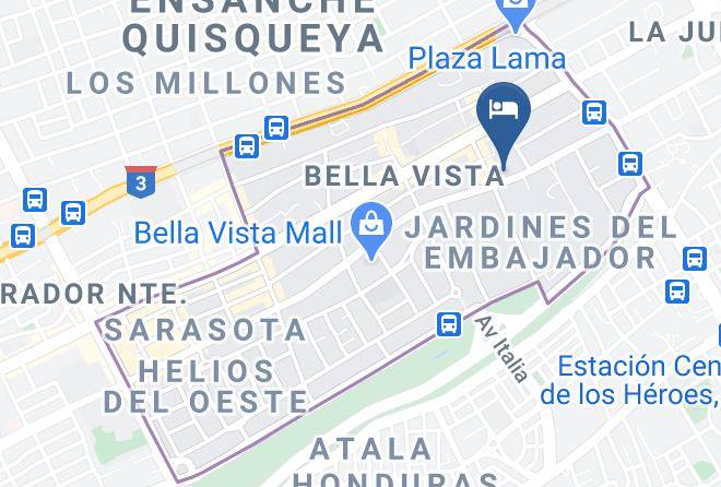 Santo Domingo De Guzman - Hotel W&p Santo Domingo Maps