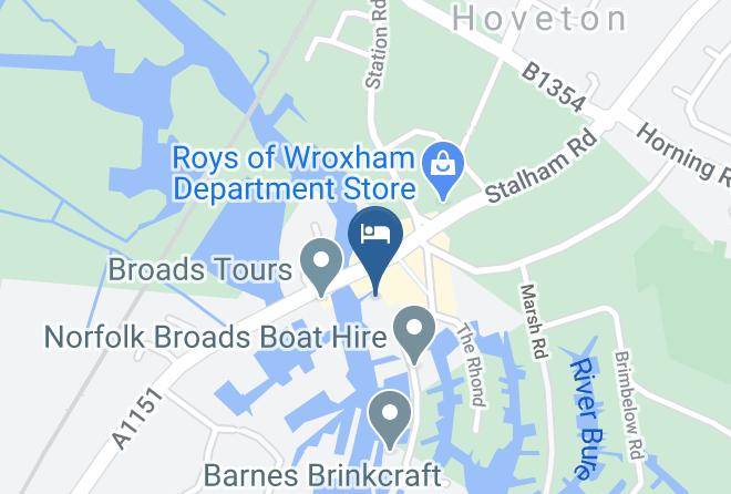 Norfolk - Hotel Wroxham Maps