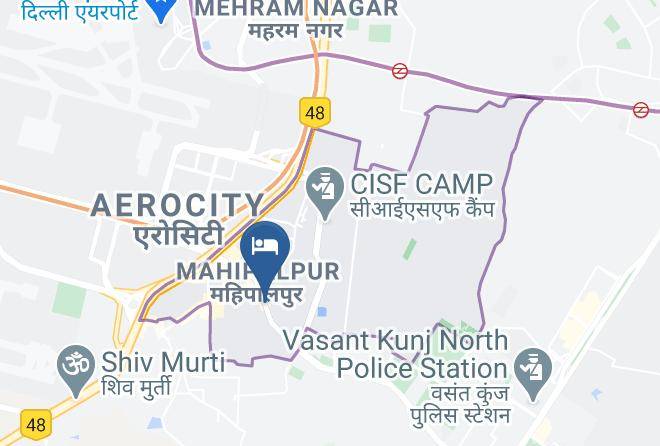 New Delhi - Hotel Wti Airport Maps