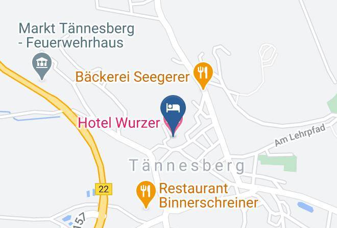 Hotel Wurzer Kg Map