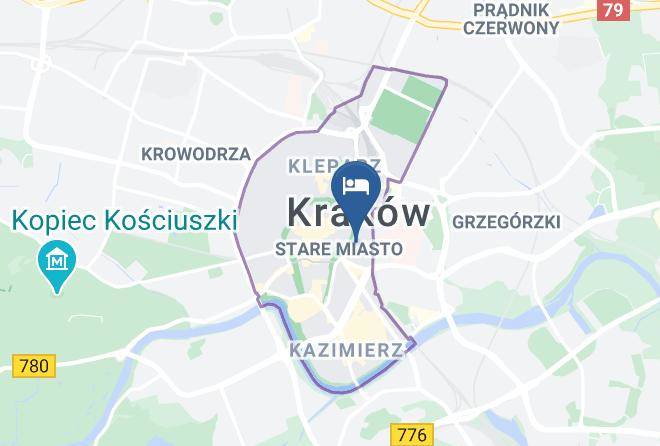 Cracow - Hotel Wyspianski Hotel I Parking W Centrum Krakowa Maps