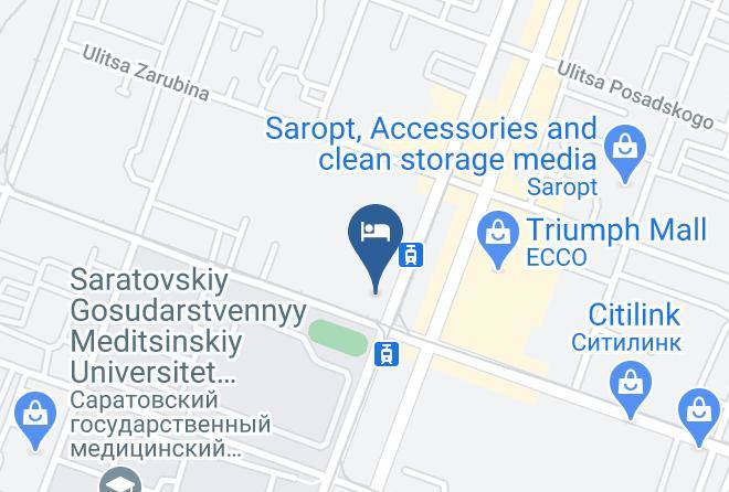 Saratov - Hotel X & O Maps