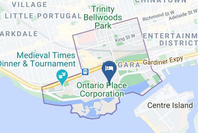 Toronto - Hotel X Toronto By Library Hotel Collection Maps