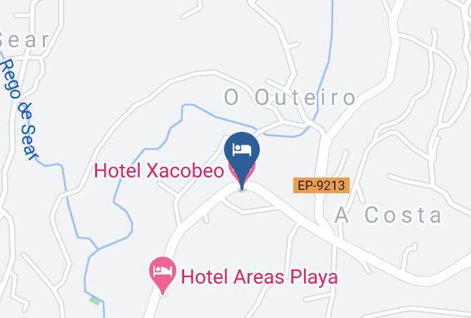 Pontevedra - Hotel Xacobeo Maps