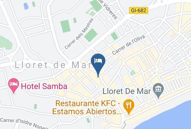 Girona - Hotel Xaine Park Maps