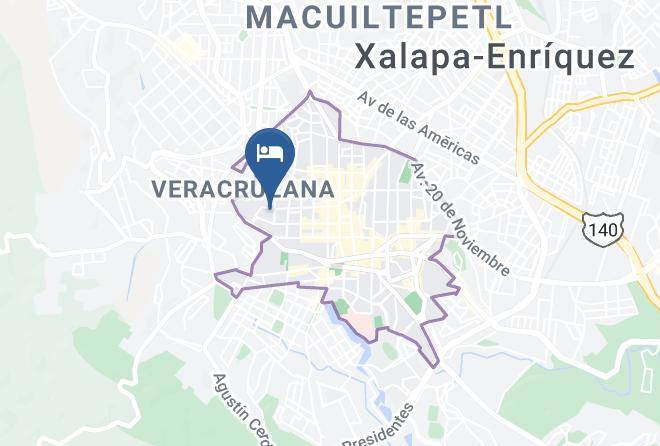 Xalapa - Hotel Xalapa Maps