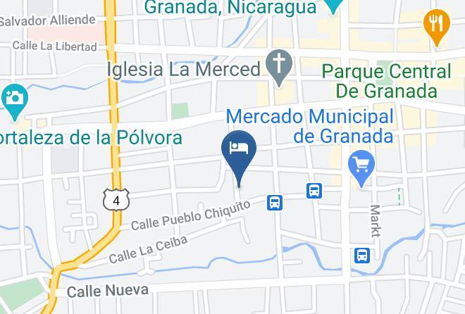 Granada - Hotel Xalteva Maps