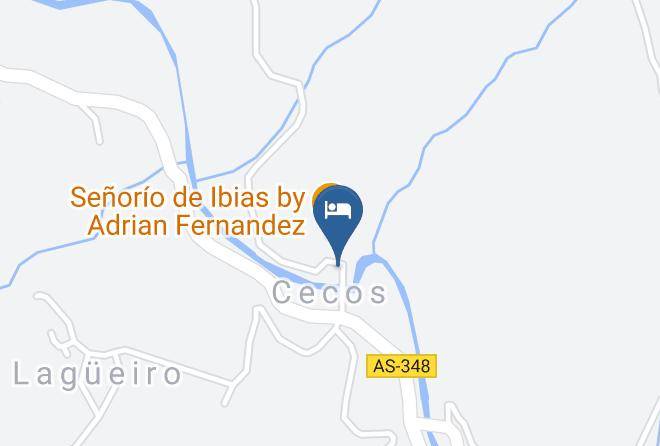Asturias - Hotel Xana Cecos Maps