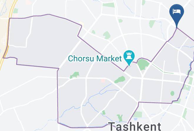 Tashkent - Hotel Xantora Maps