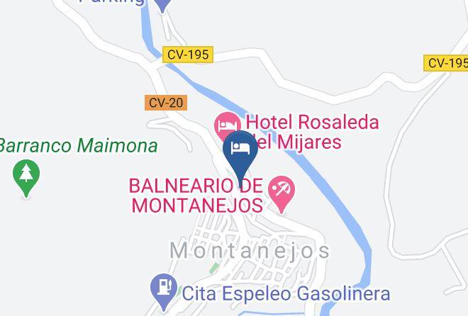 Castellon - Hotel Xauen Maps