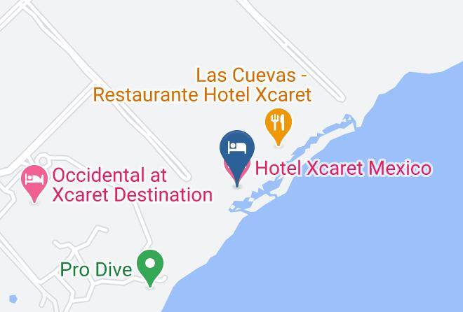 Solidaridad - Hotel Xcaret Mexico Maps