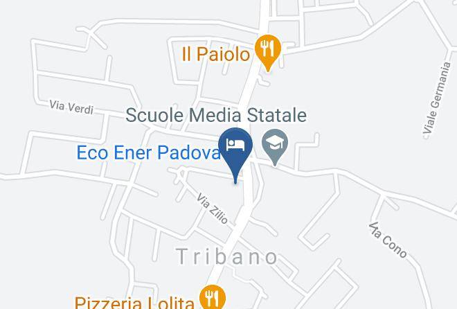 Padua - Hotel Xibana Maps