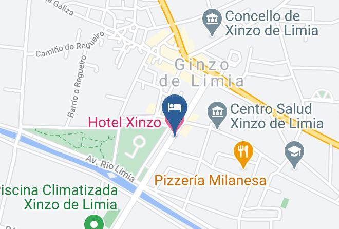 Ourense - Hotel Xinzo Maps