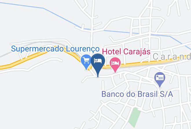 Carandai - Hotel Xua Maps