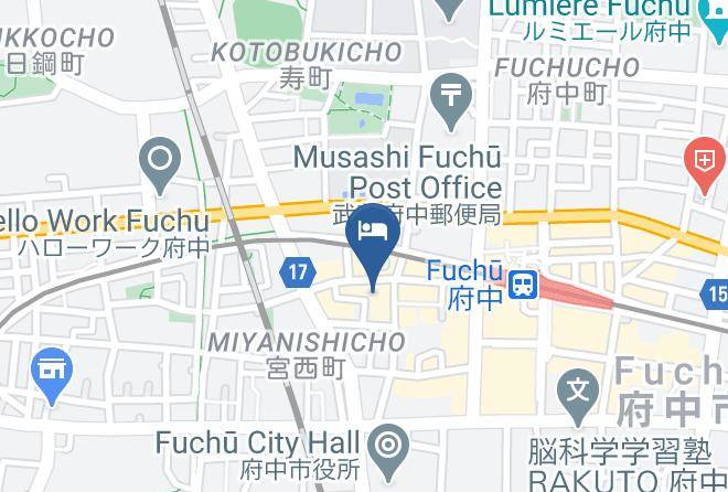 Fuchu City - Hotel Xx Maps