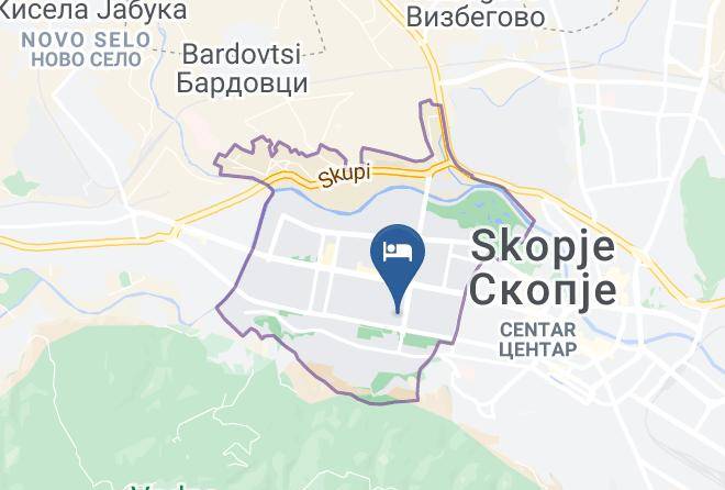 Skopje - Hotel Xx Premium Maps