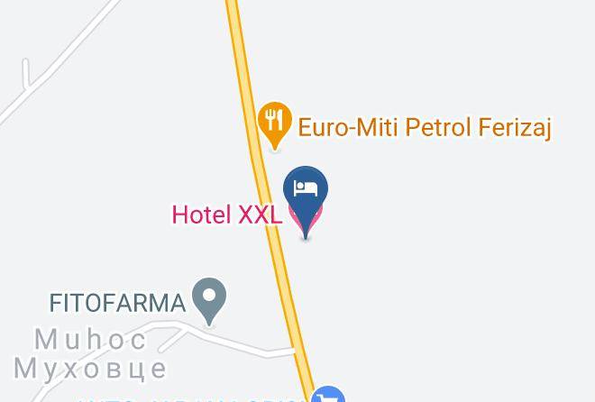 Ferizaj - Hotel Xxl Maps