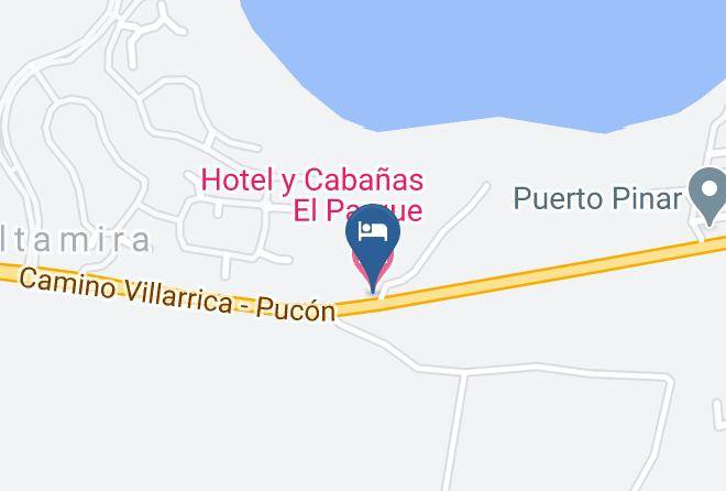 Cautin Province - Hotel Y Cabanas El Parque Maps