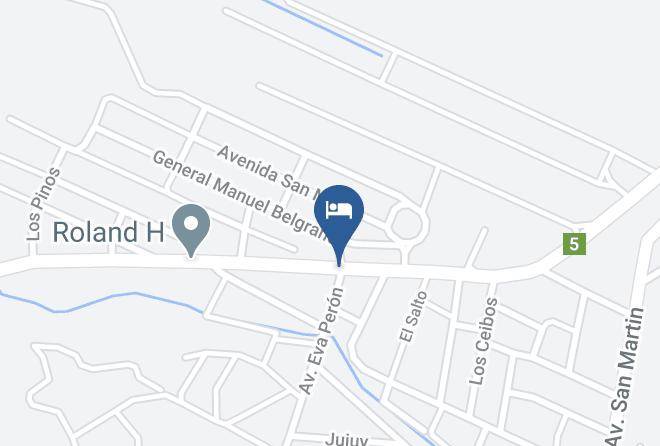 Calamuchita Department - Hotel Y Cabanas Foxes Maps