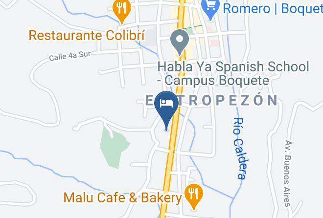 Boquete - Hotel Y Cabanas Fundadores Maps