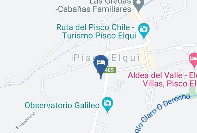 Elqui Province - Hotel Y Cabanas Gabriela Mistral Maps