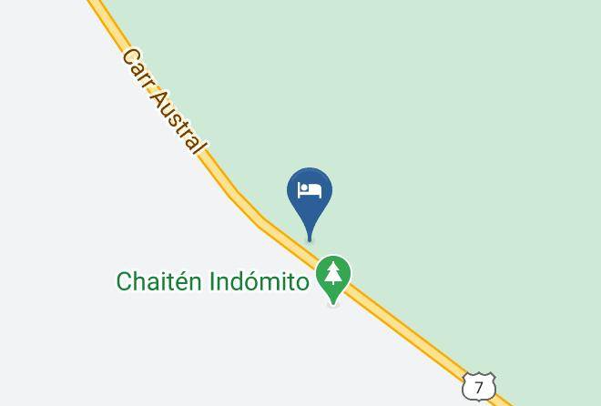 Palena Province - Hotel Y Cabanas Km 192 Chaiten Maps