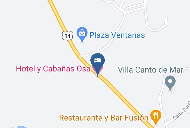Osa - Hotel Y Cabanas Osa Maps