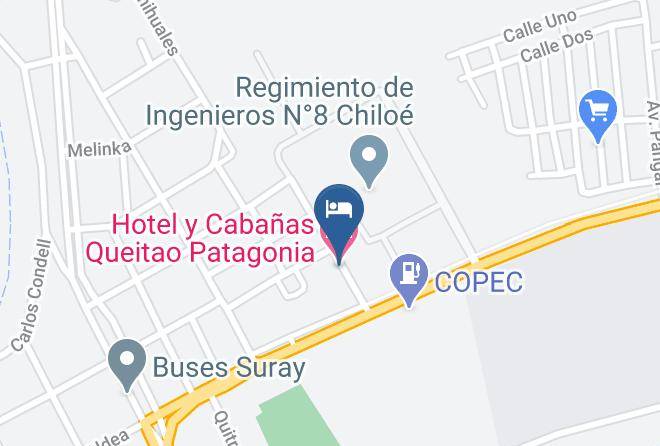 Aysen Province - Hotel Y Cabanas Queitao Patagonia Maps