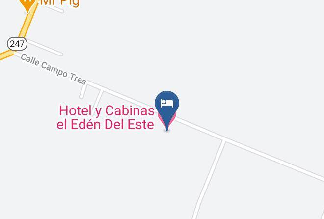Pococi - Hotel Y Cabinas El Eden Del Este Maps