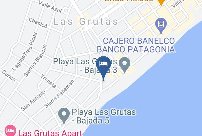 San Antonio Oeste - Hotel Y Casino Del Rio Las Grutas Maps