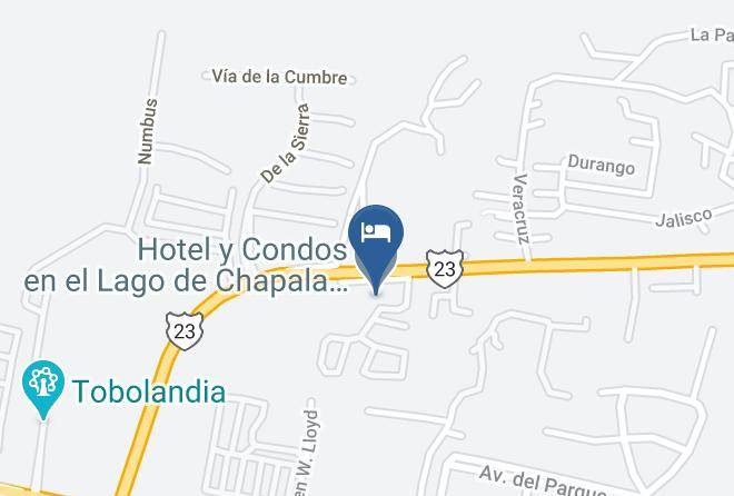 Chapala - Hotel Y Condos En El Lago De Chapala El Dorado Maps