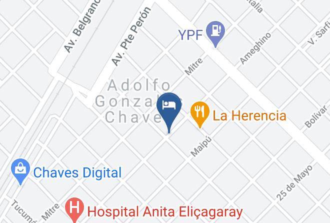 Adolfo Gonzales Chaves - Hotel Y Confiteria Paris Maps