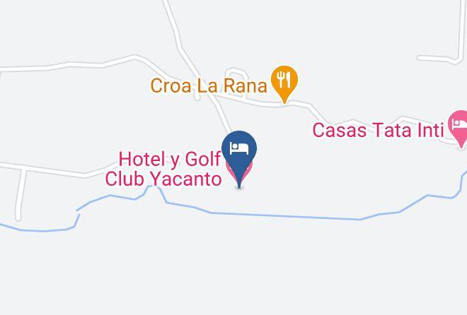 San Javier Department - Hotel Y Golf Club Yacanto Maps