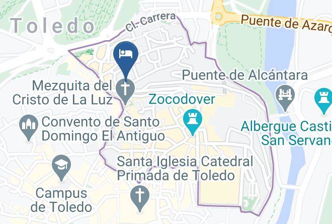 Toledo - Hotel Y Hostal Sol Maps