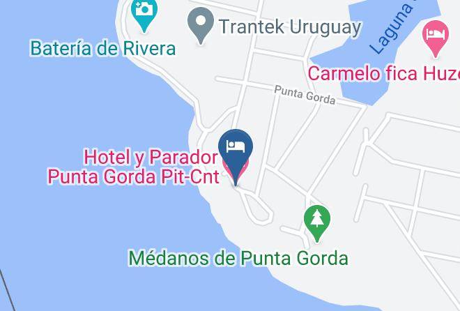 Nueva Palmira - Hotel Y Parador Punta Gorda Pit Cnt Maps