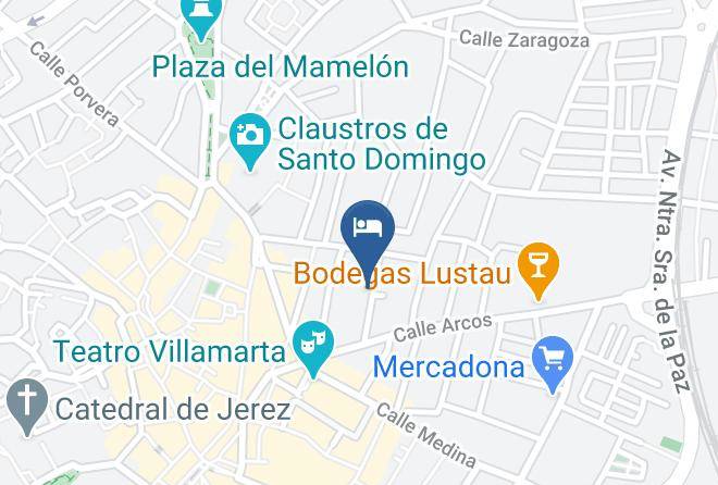 Cadiz - Hotel Y Pension San Andres Maps