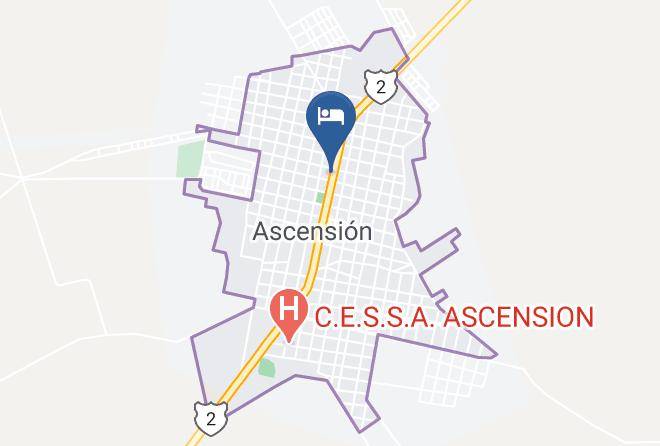 Ascension Municipality - Hotel Y Restaurant El Dorado Maps